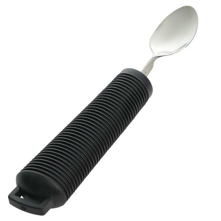Theelepel - Aangepast bestek - verdikt, buigzaam, extra grip, Diversen, Verpleegmiddelen, Ophalen of Verzenden