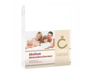 Cevilit Molton - 195 Gram - 80 x 190/200 cm, Nieuw