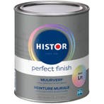 Histor Perfect Finish Muurverf Reinigbaar Matt RAL 9010 |, Verzenden, Nieuw