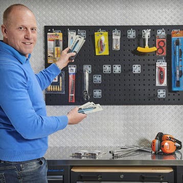 Datona Gereedschapshaak 20 cm (20 stuks) - Datona - Zwart, Doe-het-zelf en Bouw, Ophalen of Verzenden, Nieuw