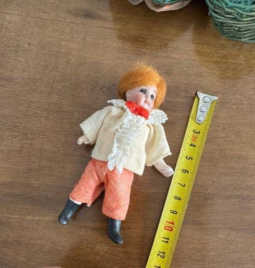 Unknown Manufacturer - Pop - Miniature Bisque Head Doll With