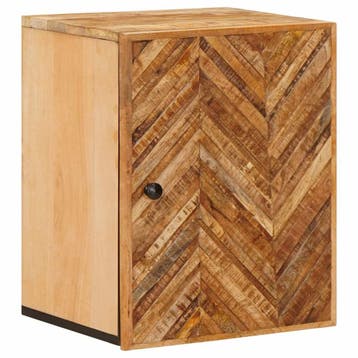 vidaXL Hangkast Bruin 38 x 33,5 x 48 cm Massief Mango Hout, Verzenden, Nieuw