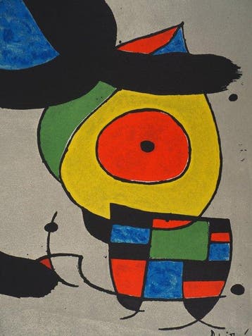 Joan Miro (1893-1983) - Gat i mà