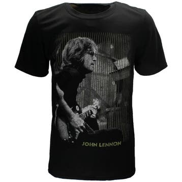 John Lennon Gibson Guitar T-Shirt - Officiële Merchandise