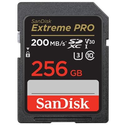 SanDisk Extreme Pro 256GB SDHC Memory Card UHS-I, Audio, Tv en Foto, Fotografie | Fotostudio en Toebehoren, Zo goed als nieuw