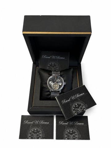 Raoul U. Braun - Tourbillon Moonphase Automatuc NEW BRAND* -, Nieuw