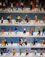 Giorgio Stocco - Cyclists 23- opera unica