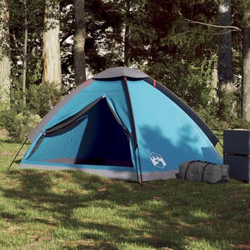 vidaXL Koepeltent 2-persoons waterdicht blauw, Verzenden, Nieuw