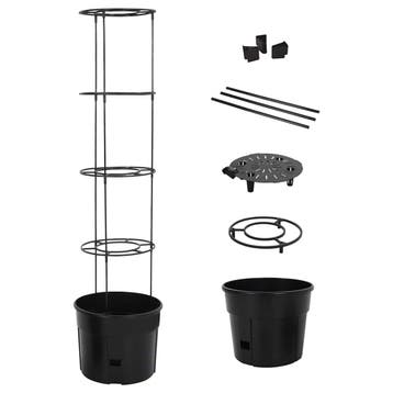 vidaXL Tomatenkweekpot ø39x150 cm polypropeen, Verzenden, Nieuw