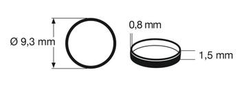 fleischmann 648012 Traction tyre 1 (pcs/stuks/Stück) H0., Overige merken, Gelijkstroom, Verzenden, Overige typen