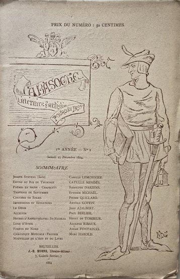 Collectif - La Basoche. Revue littéraire & artistique,, Antiek en Kunst