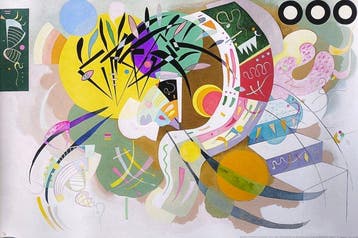Wassily Kandinsky (1866-1944) (after) - Dominant Curve,