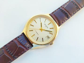 Bifora - Germany - gold plated - Dress watch - mens - Sans