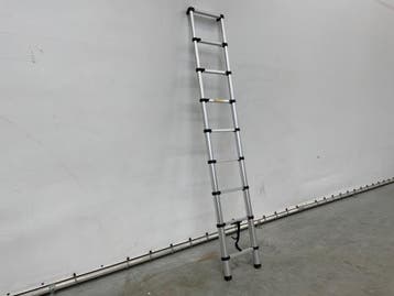 Veiling - Mr. Safe telescopische ladder 260cm aluminium 9 tr, Doe-het-zelf en Bouw, Nieuw