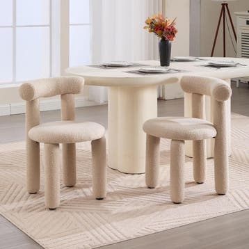 chairus Set van 2 moderne eetkamerstoelen, zonder armleuning, Verzenden, Nieuw