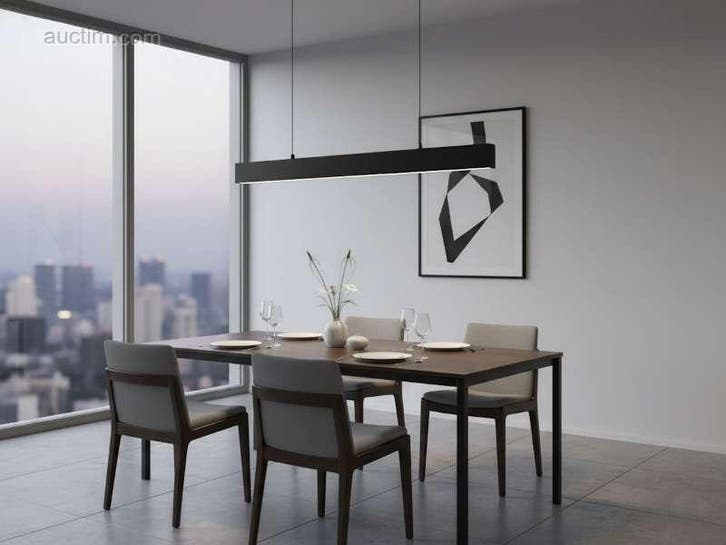 40W LED 120cm Linear Hanglamp 3 kleur licht..., Maison & Meubles, Lampes | Plafonniers, Enlèvement