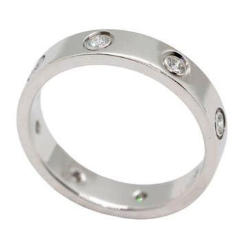 Cartier - Bague - LOVE small model - 18 carats Or blanc - 8, Nieuw