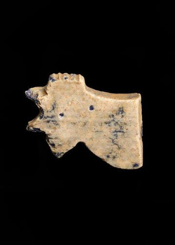 Égypte ancienne, période tardive lapis-lazuli Wedjat Amulet