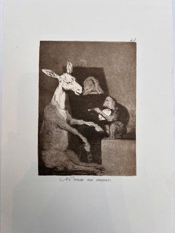 Francisco De Goya (1746-1828) - Three prints - Caprichos