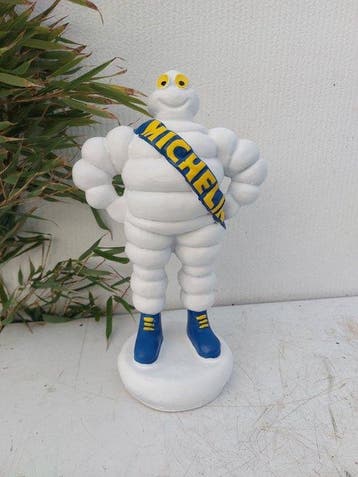 Beeld, beeld mascotte banden (bibendum) - 33 cm - polyresin