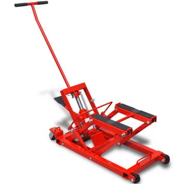 vidaXL Hydraulische motor/ATV krik 680 kg rood, Auto diversen, Autogereedschap, Verzenden, Nieuw