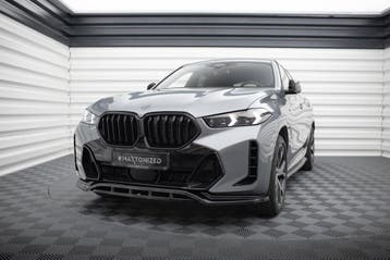 Front splitter V.1 voor BMW X6 G06 Facelift M-Pack, Ophalen of Verzenden