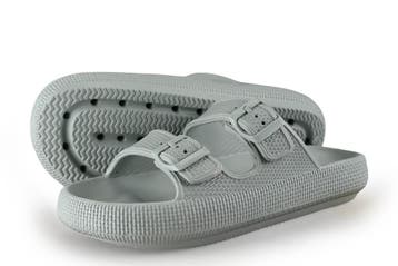 Geweo Slippers in maat 42 Grijs, Kleding | Heren, Slippers, Overige kleuren, Verzenden, Zo goed als nieuw