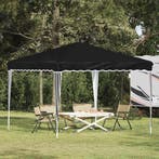 vidaXL Pop-up Feesttent 288 x 288 x 245 cm Antracietkleurig, Verzenden, Nieuw