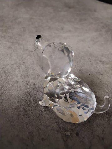 Swarovski - Beeldje - Zodiak Hund Nr. 622843 m. Zertifikat -