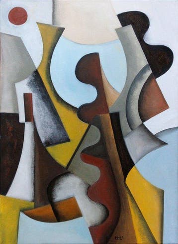 Vova Titov - Fairy tale, Antiek en Kunst, Kunst | Schilderijen | Modern