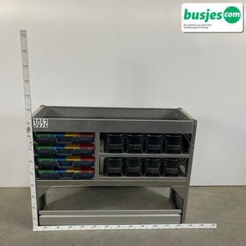 Aluca bedrijfswageninrichting 1250x420x950mm (3052), Verzenden, Gebruikt