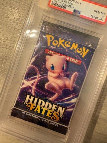 Pokémon - 1 Graded card - Mew Foil - PSA 10 - Sun & Moon -, Nieuw
