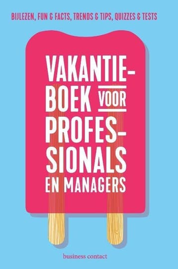 Vakantieboek voor professionals en managers (9789047011798), Verzenden