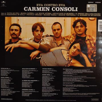 Carmen Consoli - Eva Contro Eva - Rare 1st Pressing - Album
