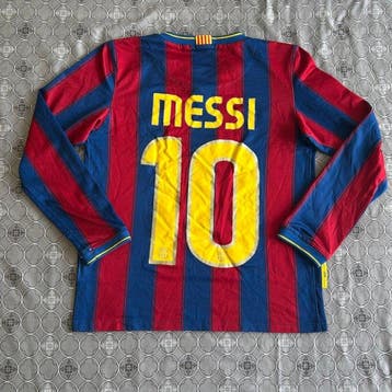 FC Barcelone - La Liga - Lionel Messi - 2009 - Maillot de