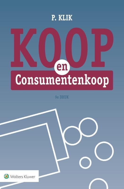 Koop en Consumentenkoop 9789013141306 P. Klik, Livres, Science, Envoi