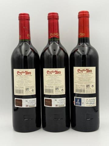 2000 x2 & 2004 Marques de Murrieta, Castillo Ygay - Rioja, Nieuw