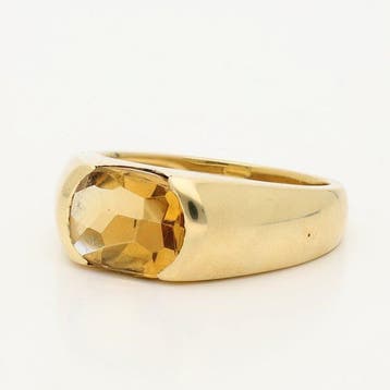 Bague - 18 carats Or jaune - 1.80ct. tw. Citrine