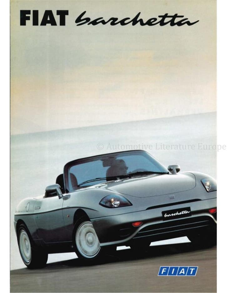 1998 FIAT BARCHETTA BROCHURE DUITS, Livres, Autos | Brochures & Magazines, Enlèvement ou Envoi