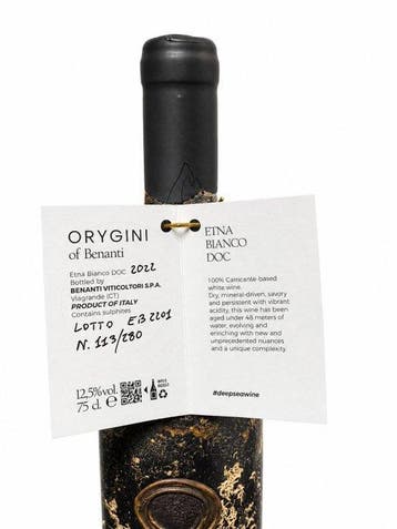 2022 Benanti, Orygini Etna Bianco - Sicilië - 1 Fles (0,75, Verzamelen, Nieuw