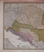 Hongarije - De Donau, Hongarije, Dalmatië, Servië; Homann -, Boeken, Nieuw