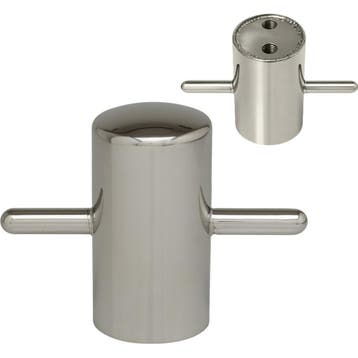 Rvs Bolder Boot 60mm met Binnendraad, Ophalen of Verzenden, Nieuw