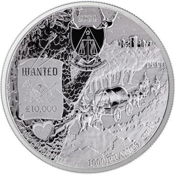 Kameroen. 1000 Francs 2024 Sherwood - Robin of the Hood -, Timbres & Monnaies, Monnaies | Europe | Monnaies non-euro