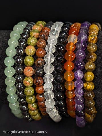 Natuurlijke hoogwaardige edelsteenarmbandencollectie – Set