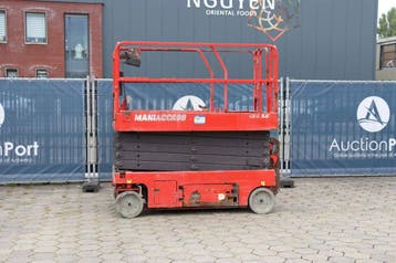 Veiling: Schaarlift Manitou 120SE Elektrisch 11.75m 2014, Zakelijke goederen, Ophalen