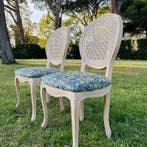 Stoel (2) - Hout, Textiel