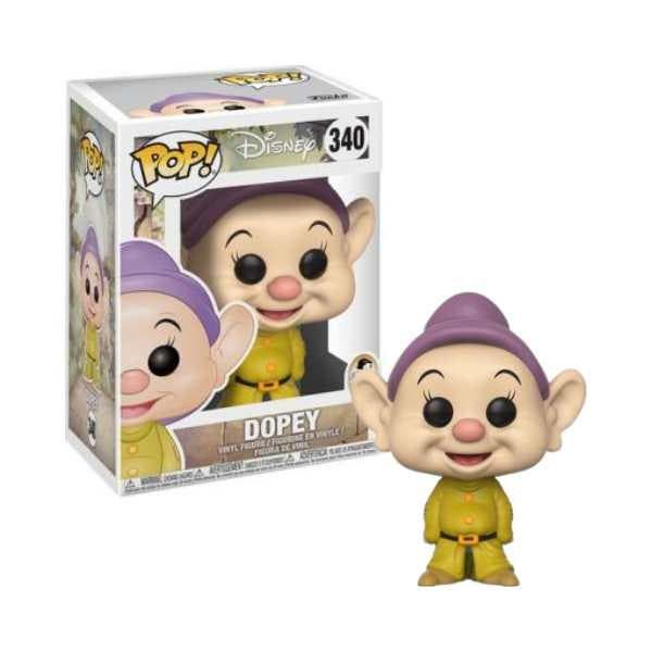 Funko Pop!  Snow White and the Seven Dwarfs - Dopey #340, Collections, Jouets miniatures, Envoi