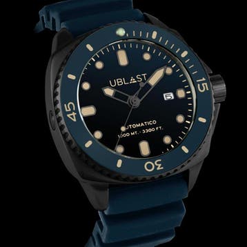 Ublast - SeaStrong - UBSS46CBBU - Rubber Strap - Heren -, Nieuw