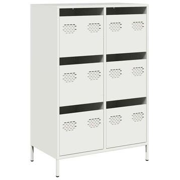Stalen kast wit 68cm | Tweede kansje | OP = OP (ladekast), Huis en Inrichting, Kasten | Ladekasten, Gebruikt, 5 laden of meer