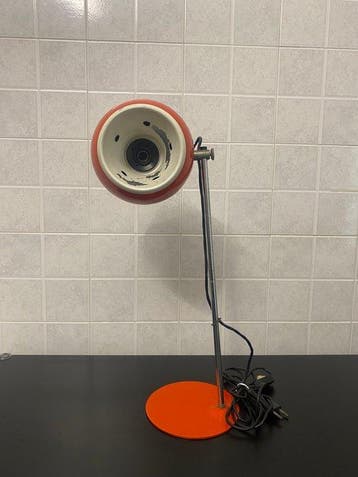 Lampe de table - Métal, Chrome - Stile space age